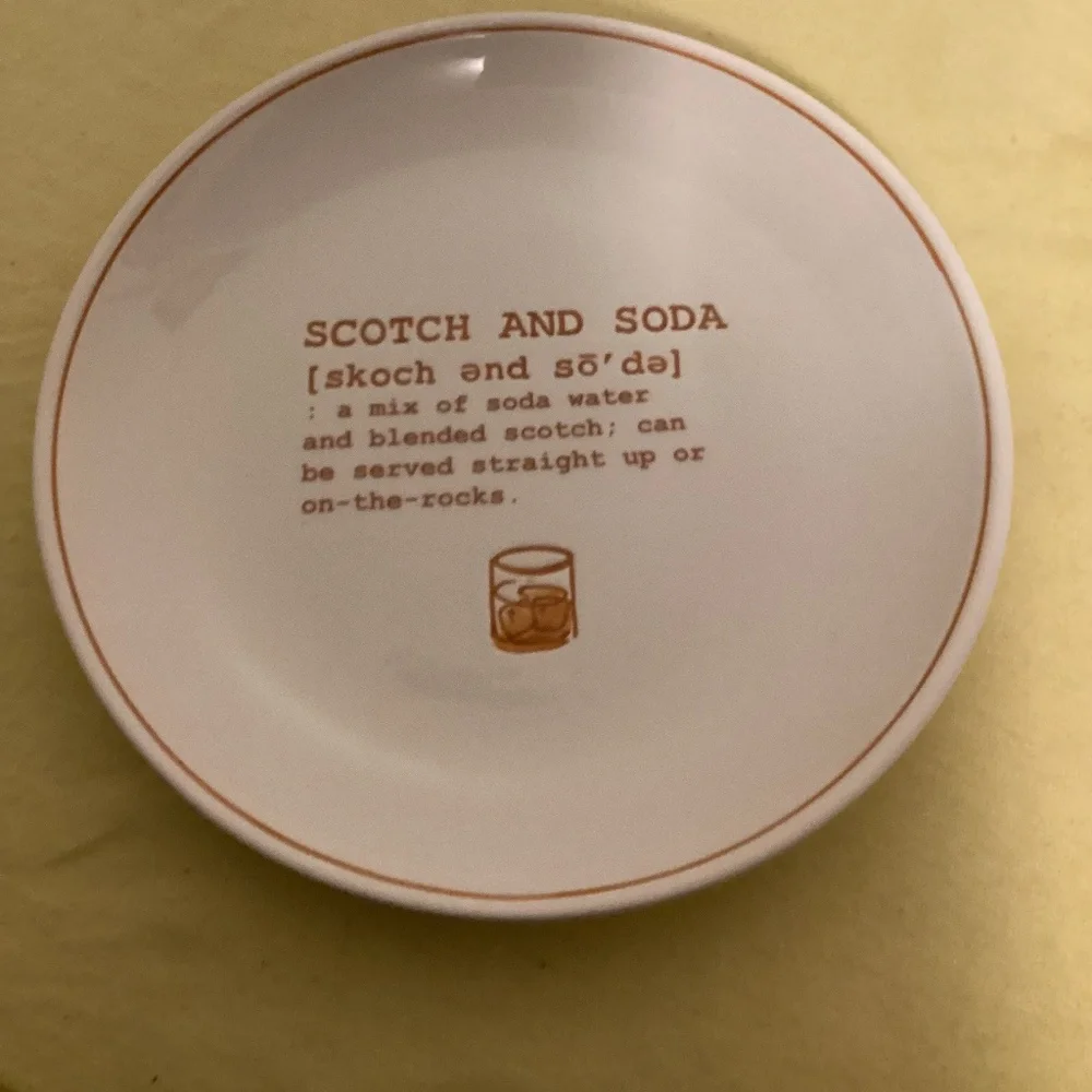 POTTERY BARN COCKTAIL DEFINED PLATES
